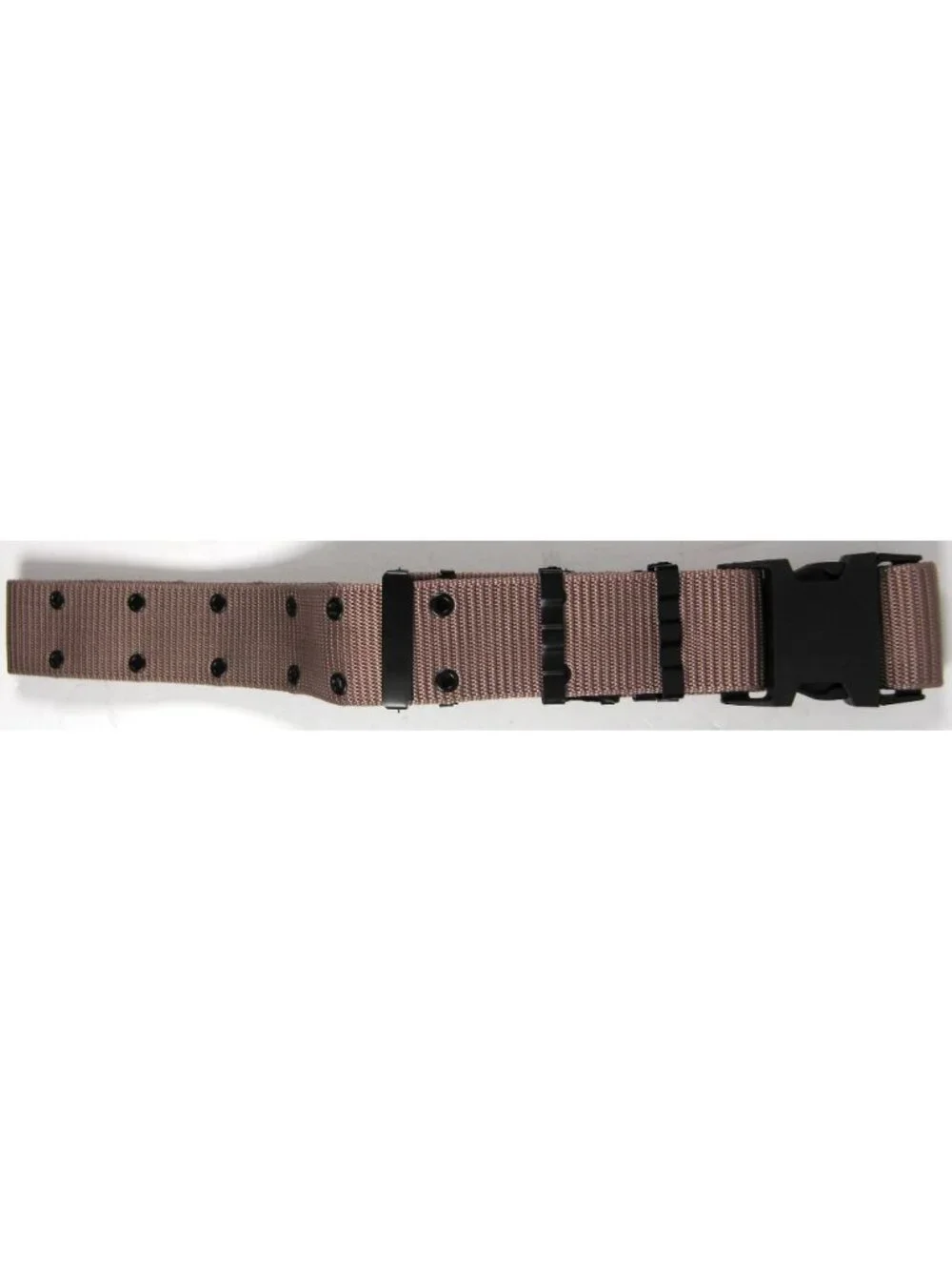 Pistol Belt Military Style Tactical Quick Release Pistol Web Belt Tan